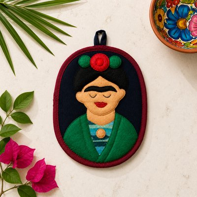 Frida the Artist Potholder