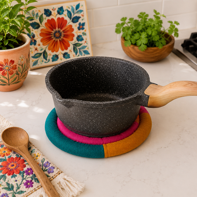 Bloom Spiral Trivet - Large