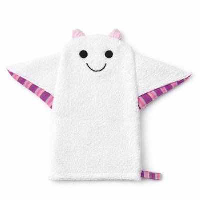 Baby Washcloth Bath Mitt – Nana the Manta Ray