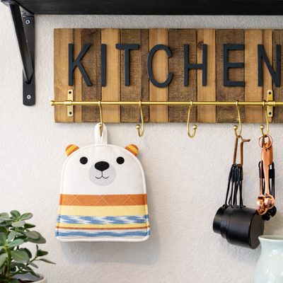 Polar Bear Pot Holder or Trivet