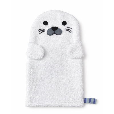Baby Washcloth Bath Mitt – Pearl the Seal