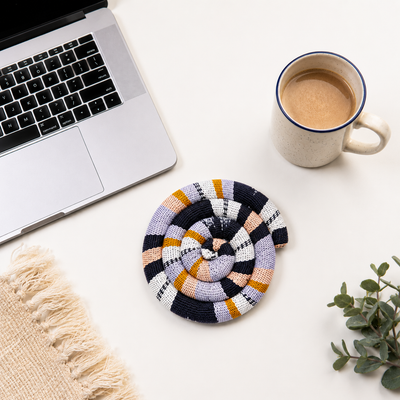 Small Spiral Spiced Trivet