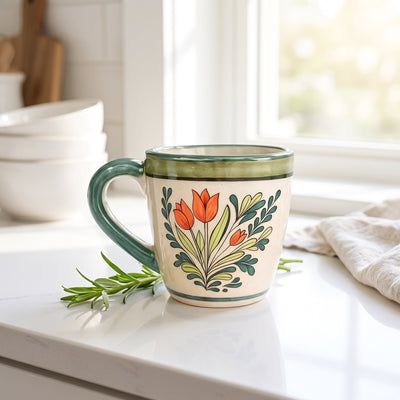 Ceramic Tulip Mug