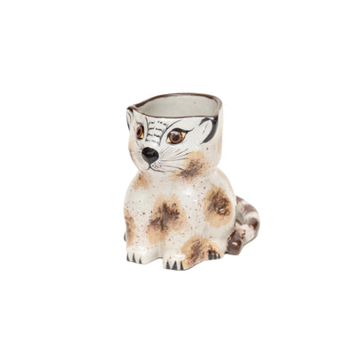 Ceramic Kitty Planter