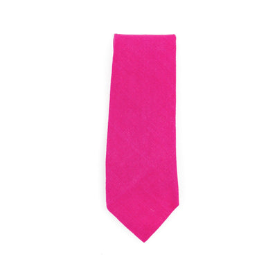 Fair Trade Guatemalan Cotton Tie Fucsia