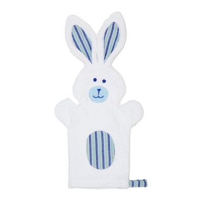 Bunny Puppet Washcloth - Clover the Rabbit