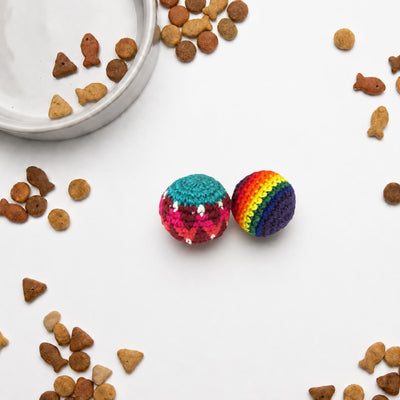 Organic Catnip Hacky Sack Cat Toy