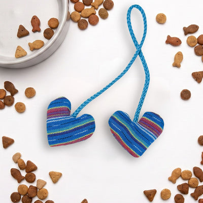 Organic Catnip Double Heart Cat Toy