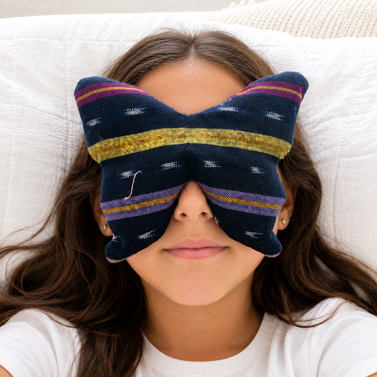 Small Weighted Comfort Butterfly Eye Bag