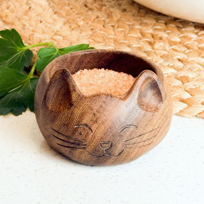 Cat Salt Bowl