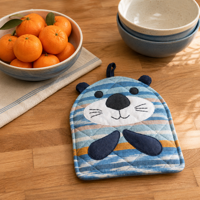 Sea Otter Pot Holder and Trivet