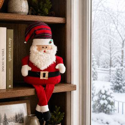 Giant Sitting Santa