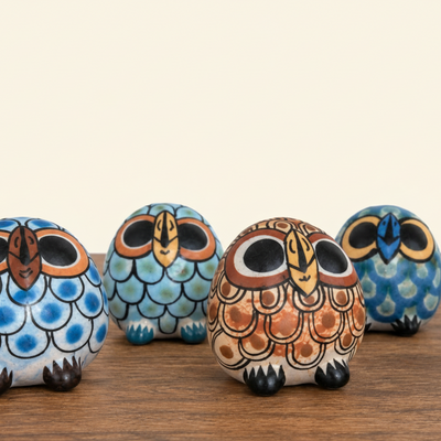Ollie the Owl – Ceramic Desktop Buddy
