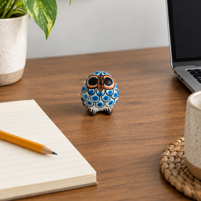 Ollie the Owl – Ceramic Desktop Buddy
