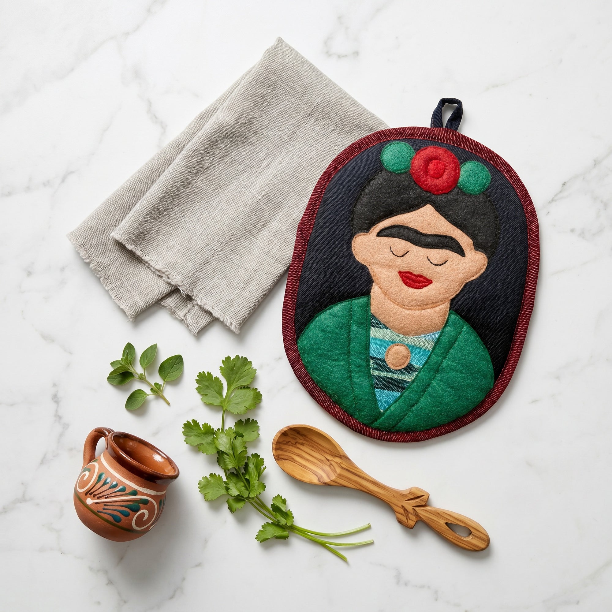 Frida the Artist Potholder