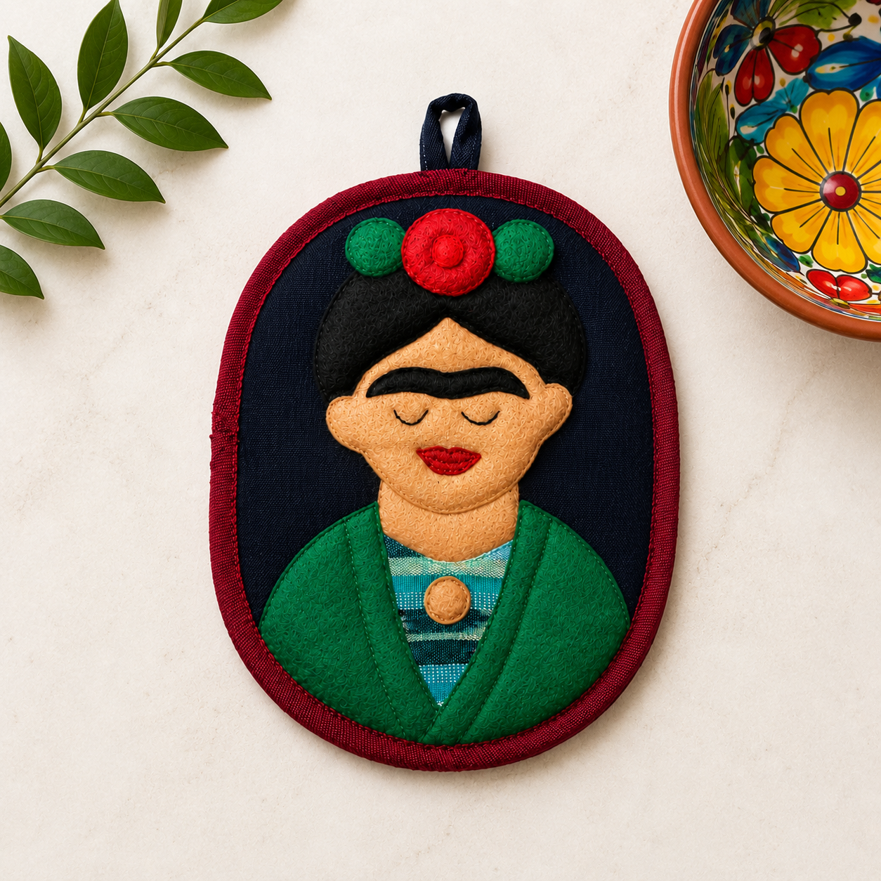 Frida the Artist Potholder