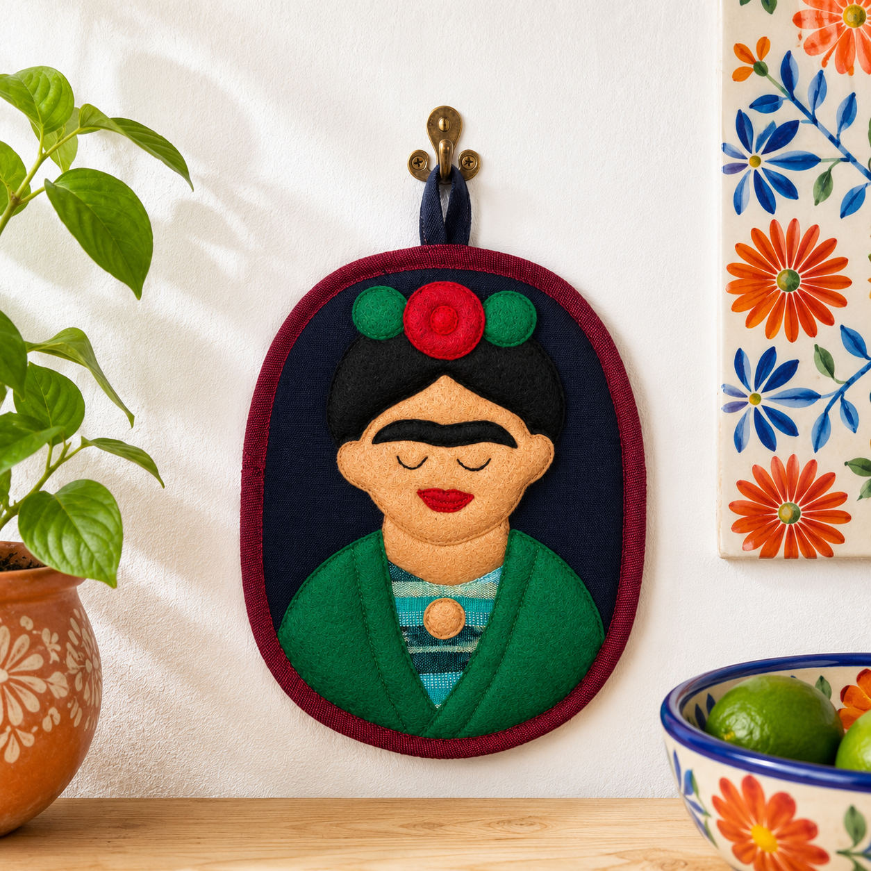 Frida the Artist Potholder