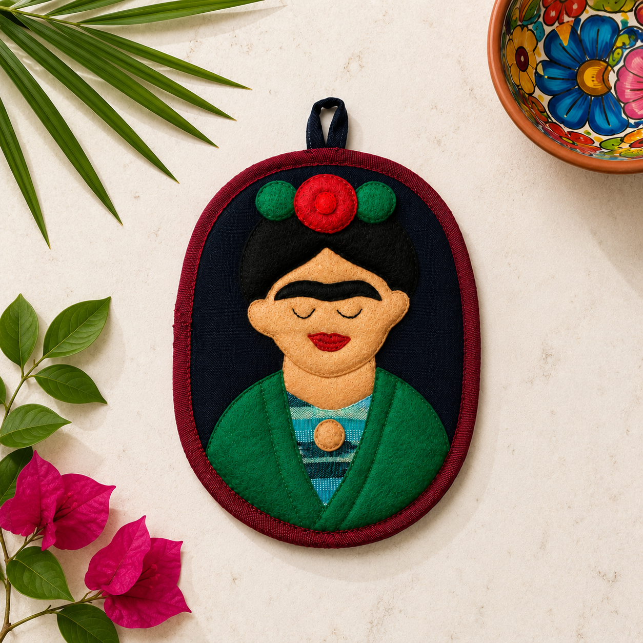 Frida the Artist Potholder