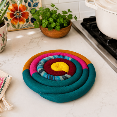 Bloom Spiral Trivet - Large