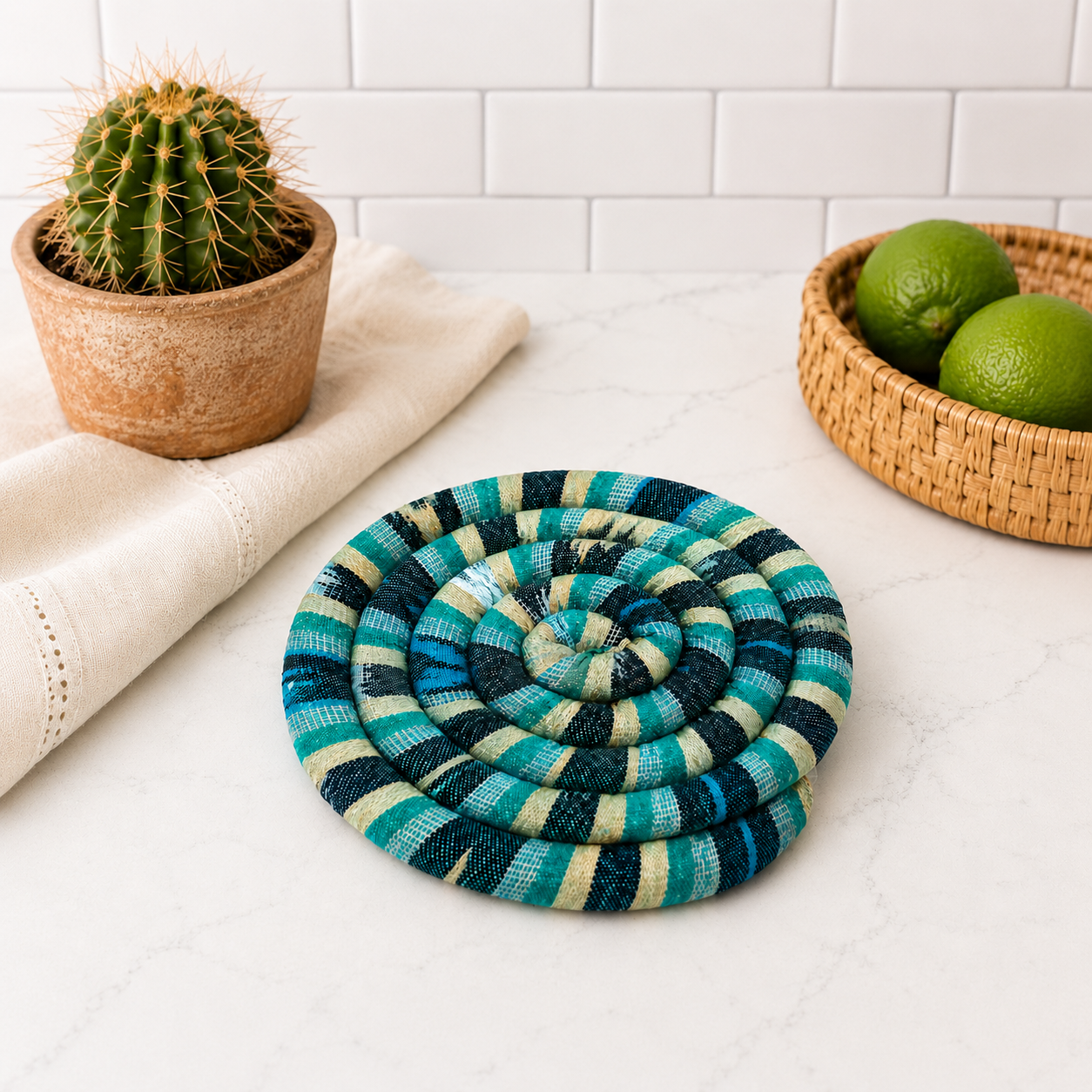 Garden Spiral Trivet - Medium