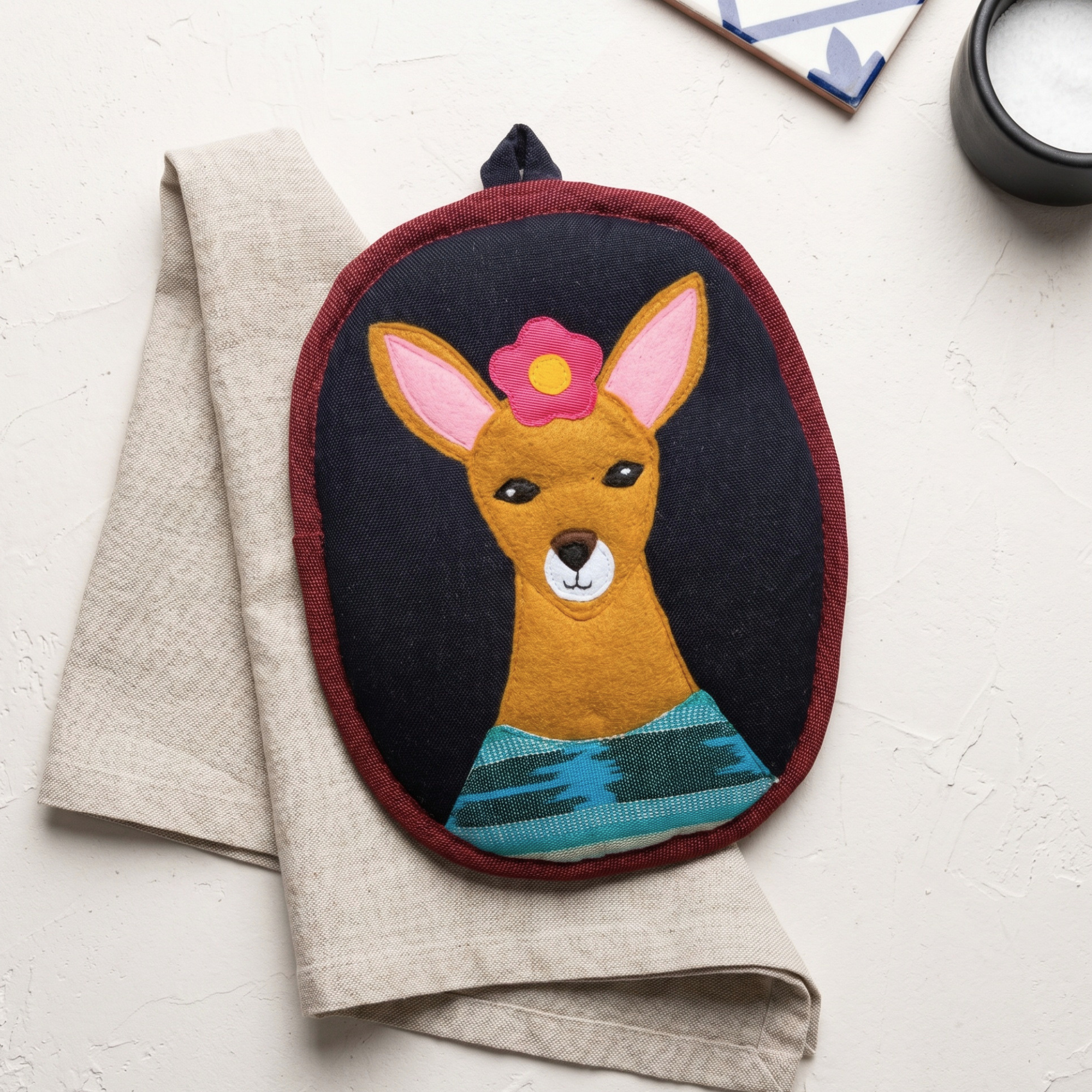 Granizo the Deer Potholder