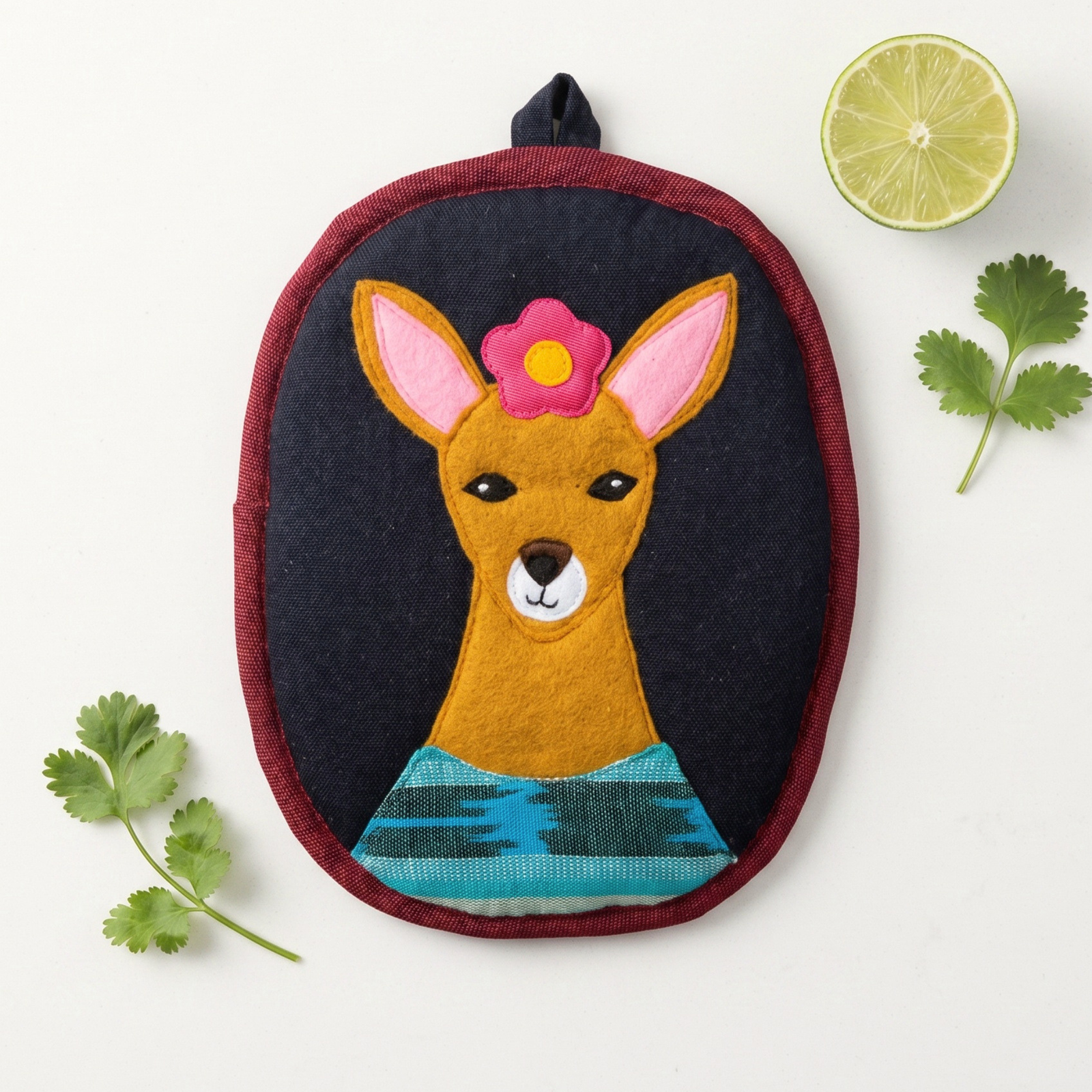 Granizo the Deer Potholder