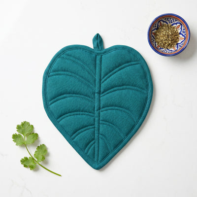 Jade Garden Leaf Potholder