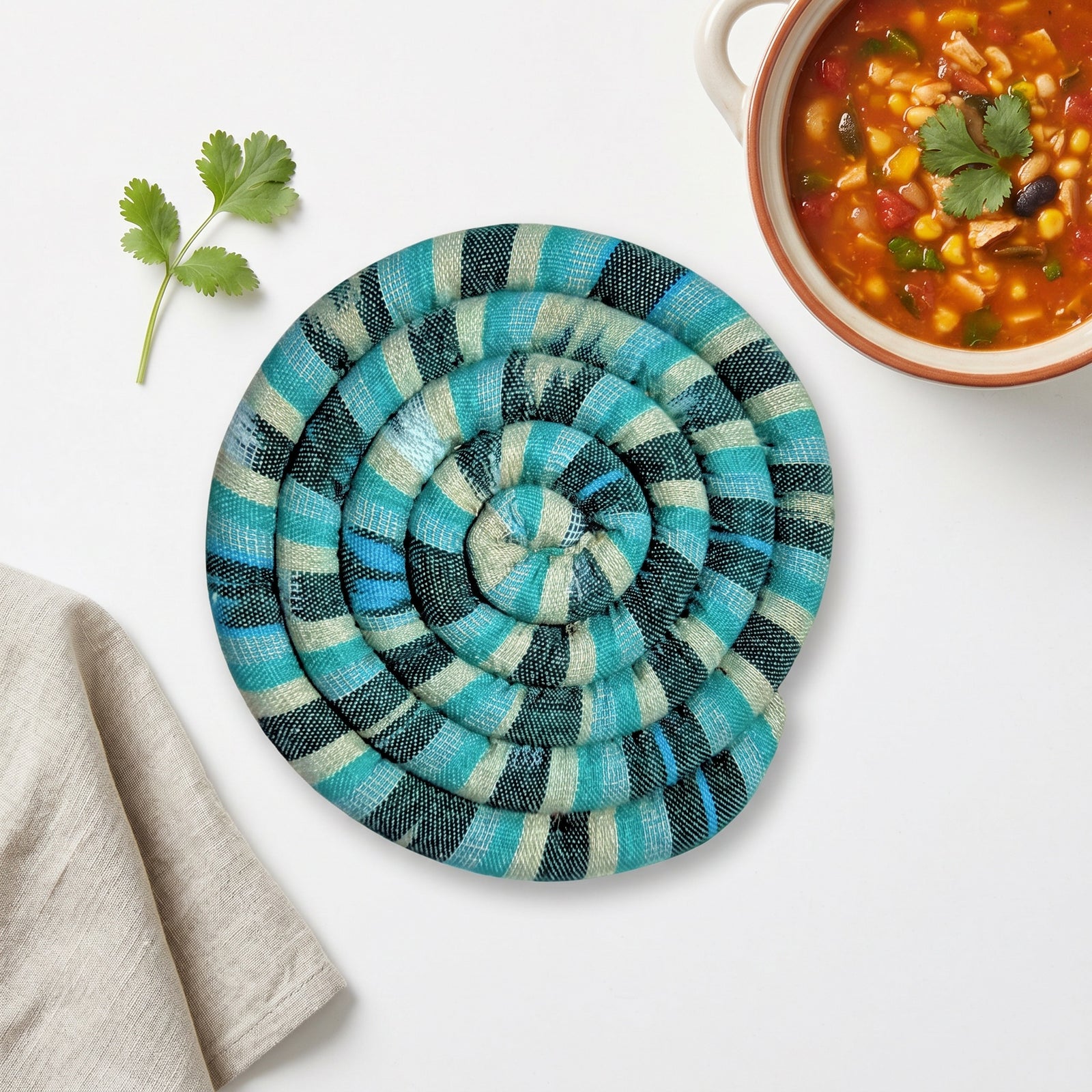 Garden Spiral Trivet - Medium
