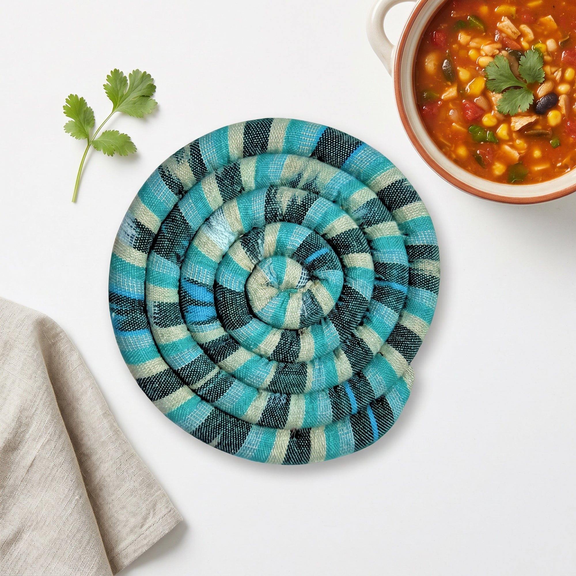 Garden Spiral Trivet - Medium