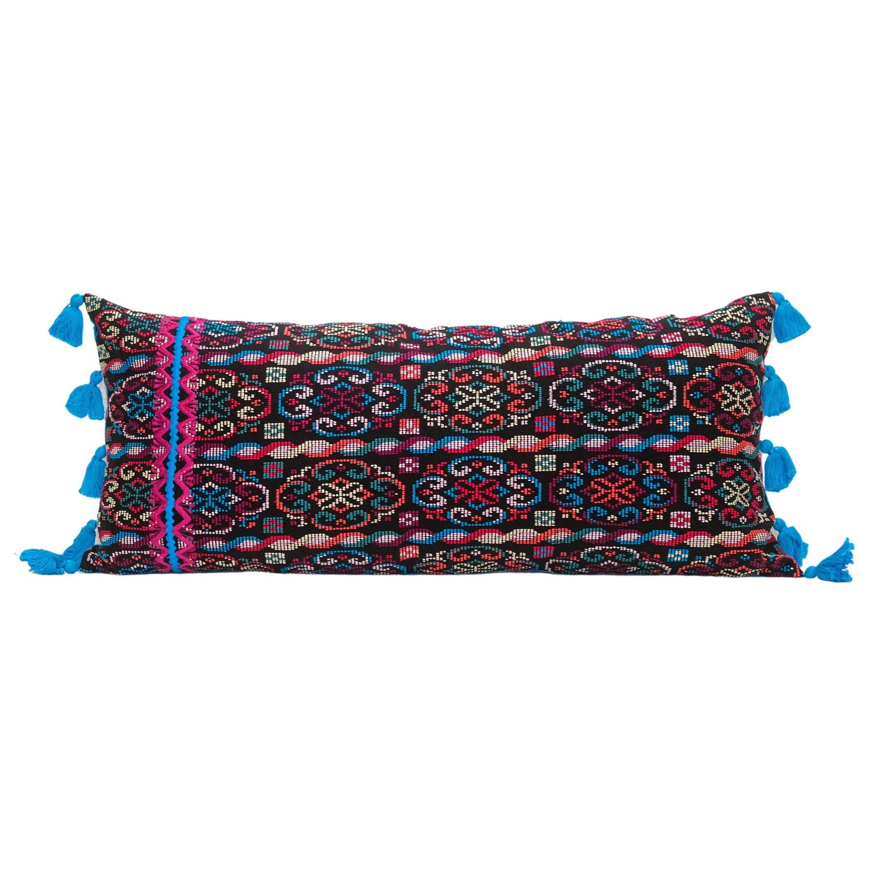 Boho oversized best sale lumbar pillow