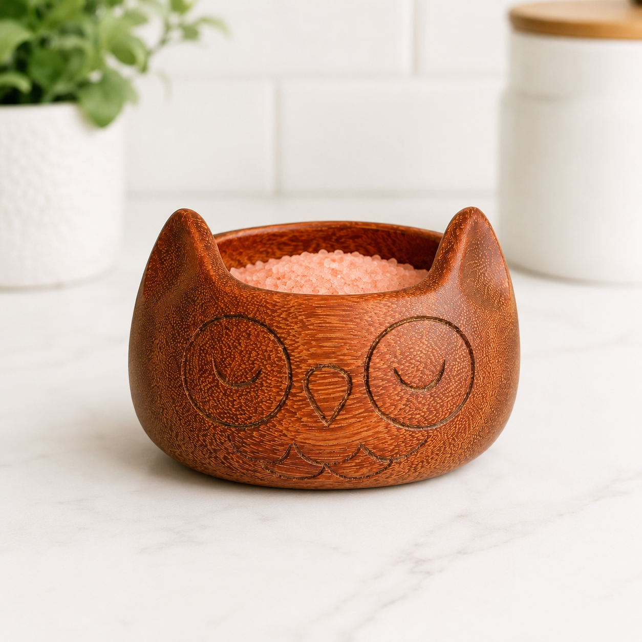 Owl Salt Bowl