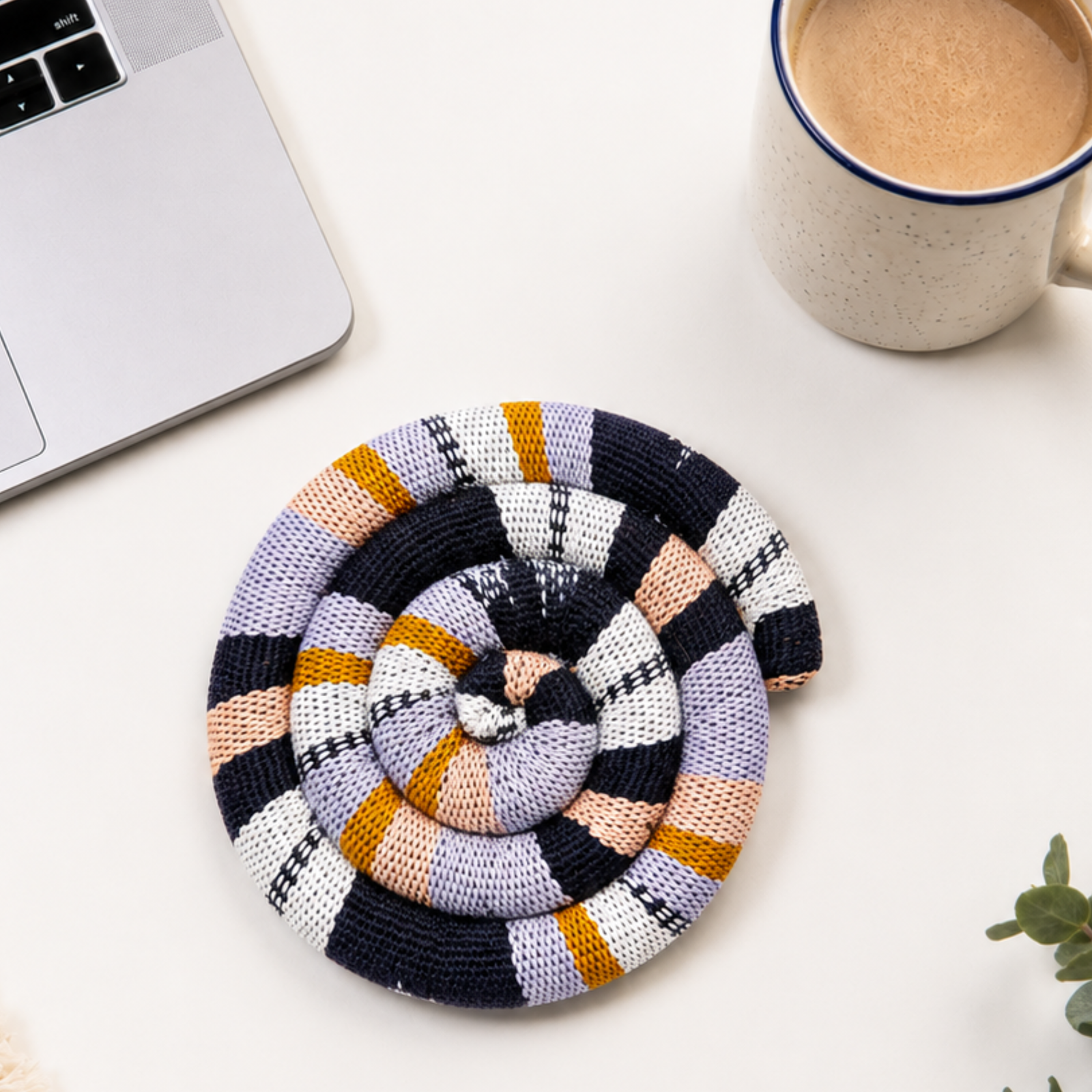 Small Spiral Spiced Trivet