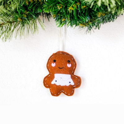 Mini Gingerbread Person Ornament