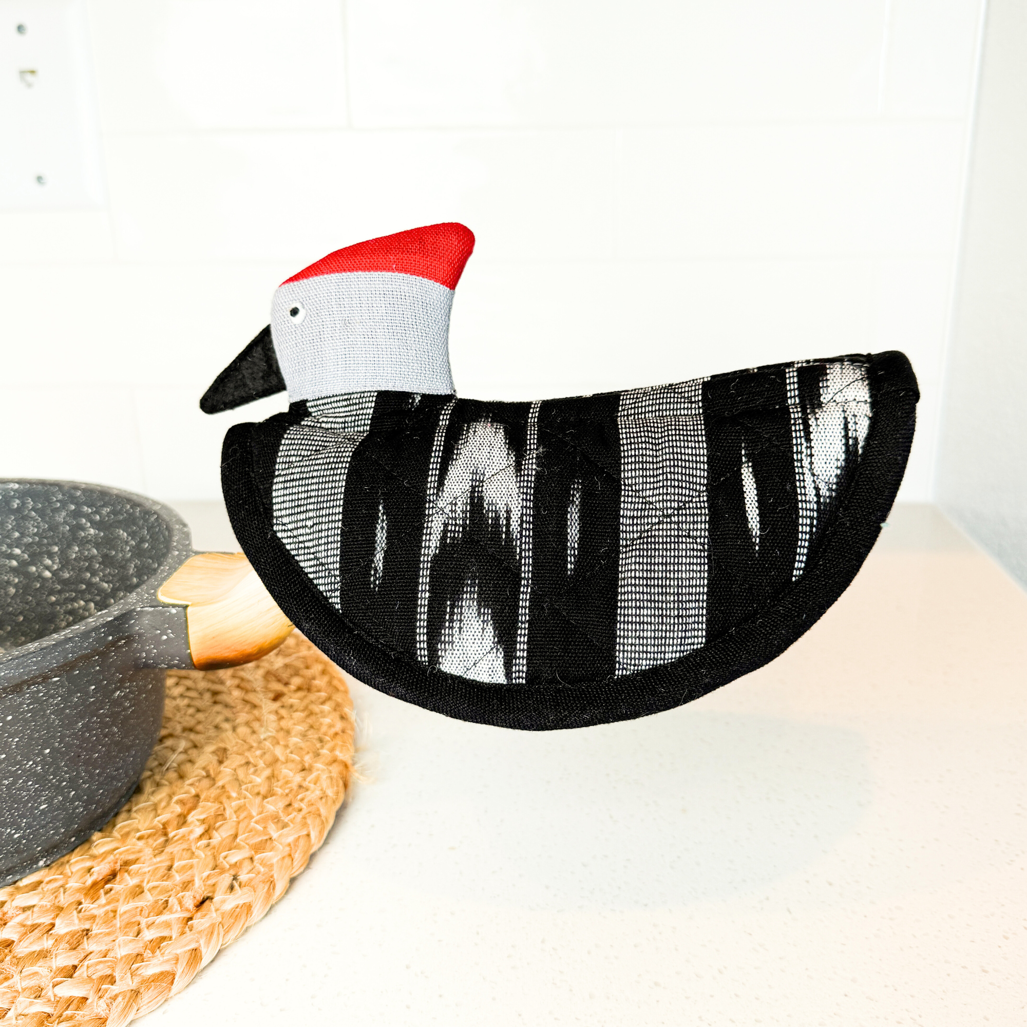 Woodpecker Pot Holder