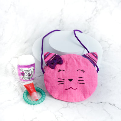 Stray Kids Felix Inspired Pink Cat Crossbody Bag
