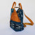 Kyra 3-in-1 Ikat Bag with Leather Accents