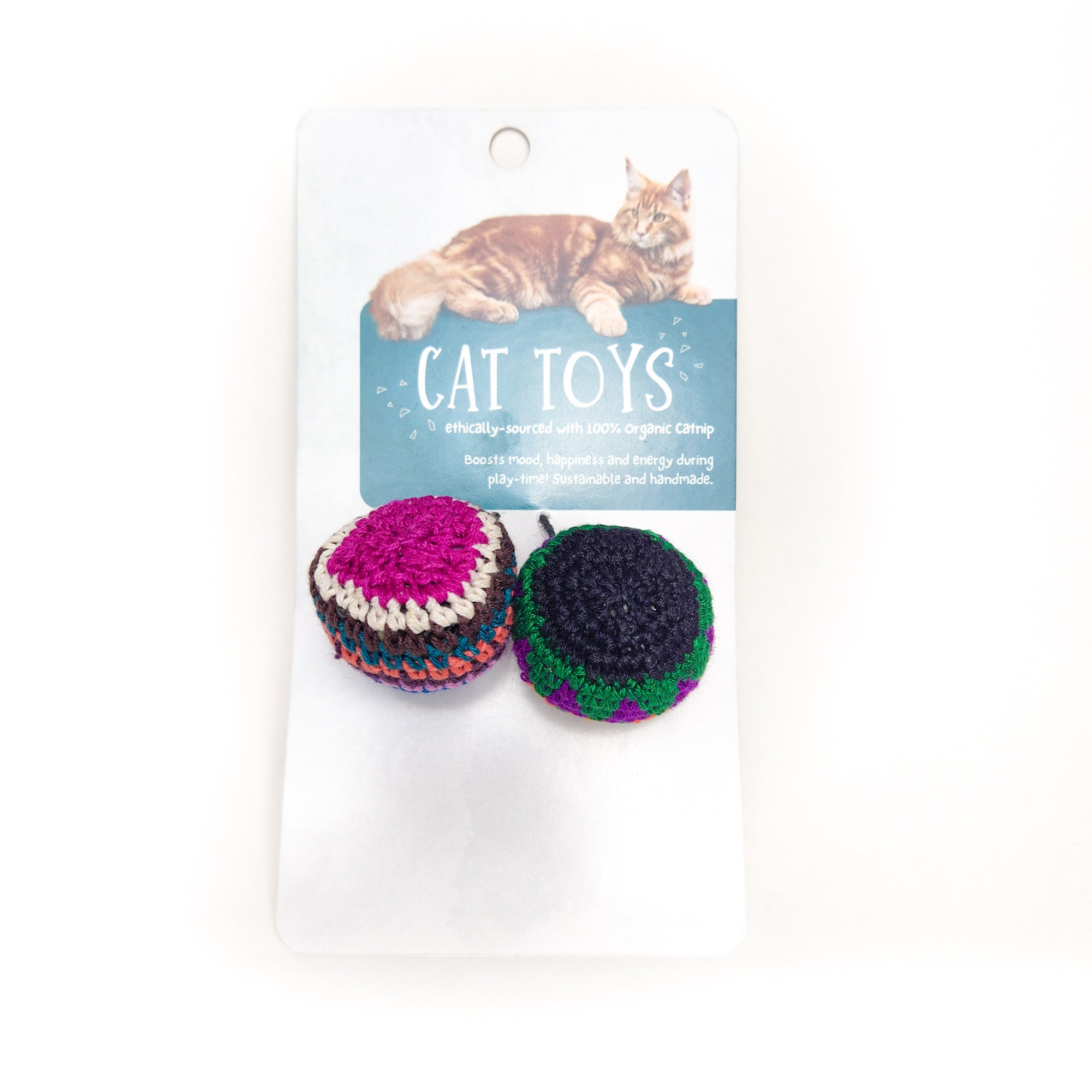 Organic Catnip Hacky Sacks
