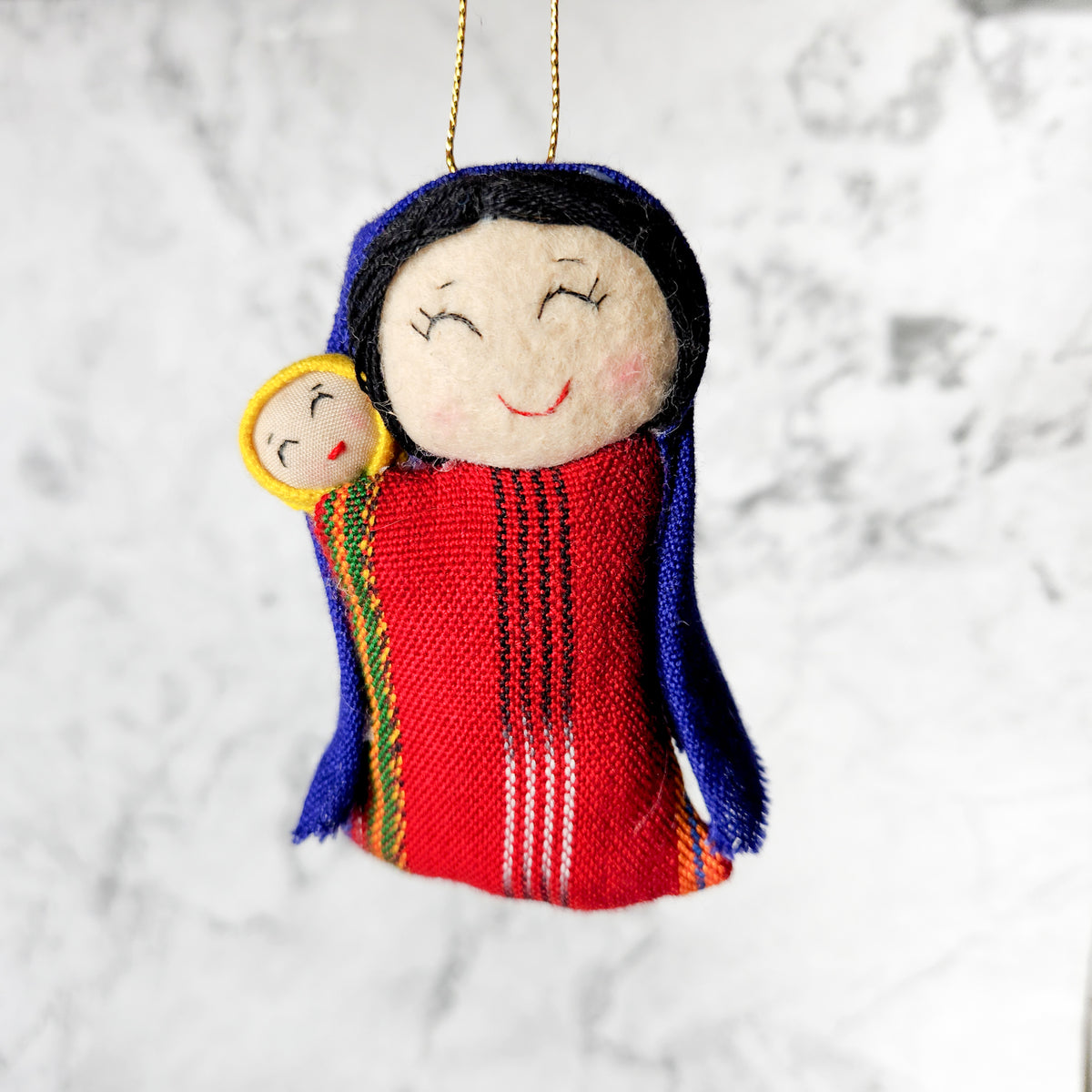 Mary and Jesus Ornament