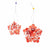 Recycled 3D Flower Ornament - Set of 2