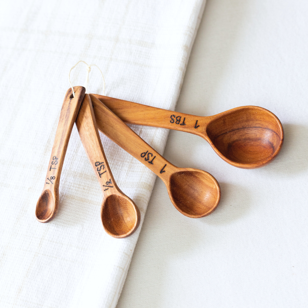 Upcycled Wooden Measuring Spoons