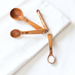 Add Your Logo: Wooden Measuring Spoons – Baudville