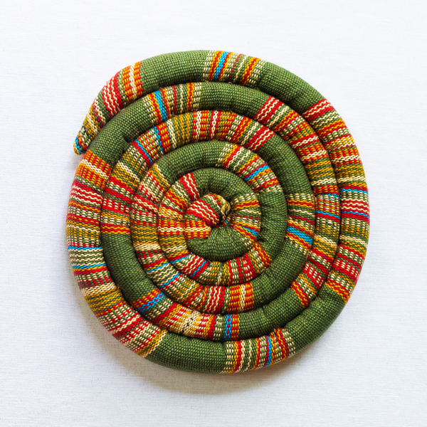 Large Spiral Spiced Trivet | Fair Trade Kitchen | UPAVIM Crafts ...