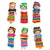 Fair Trade Guatemalan Worry Dolls Set of Six