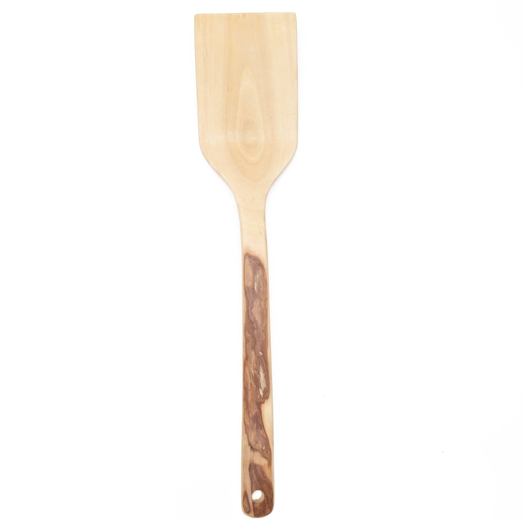 Hand-Carved Doussie Wood Curved Spatula – Patina Home & Garden